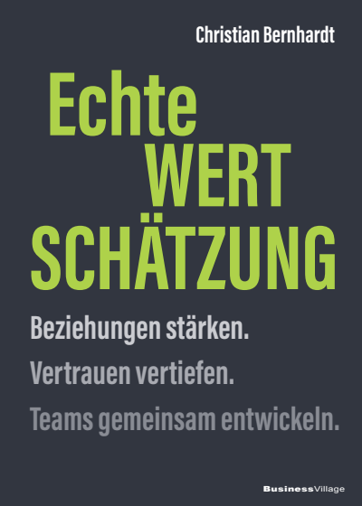 Cover of book: Echte Wertschätzung
