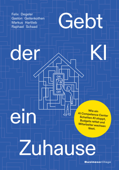 Cover des Buchs: Gebt der KI ein Zuhause