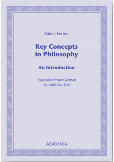 Cover of book: Key Concepts in Philosophy