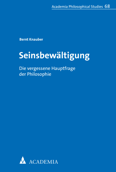 Cover of book: Seinsbewältigung