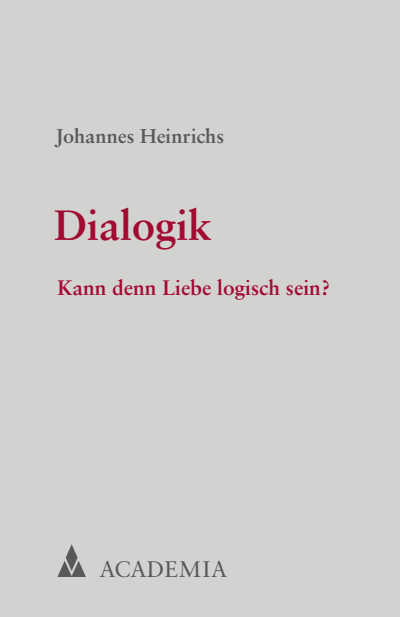 Cover of book: Dialogik