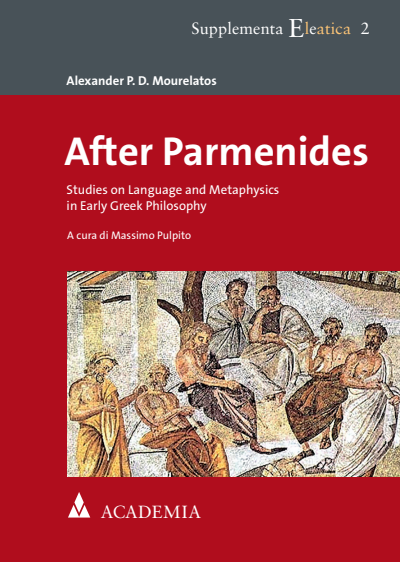 Cover of book: After Parmenides