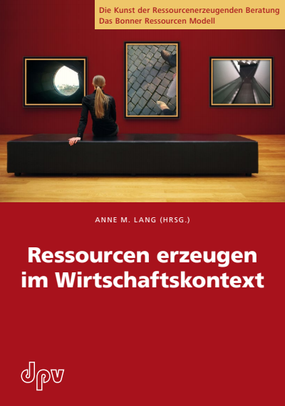Cover of book: Ressourcen erzeugen im Wirtschaftskontext