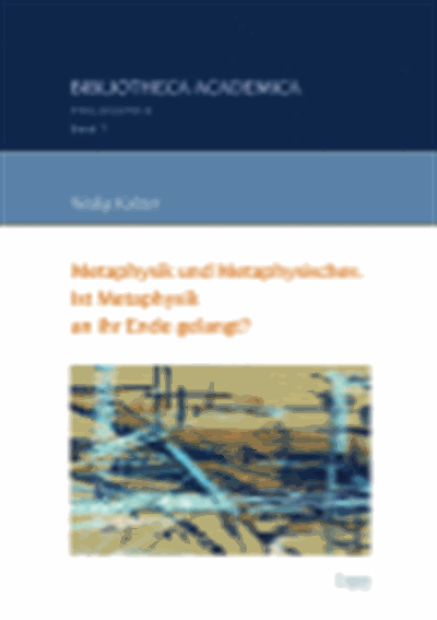 Cover des Buchs: Metaphysik und Metaphysisches