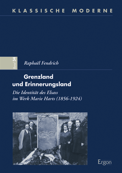 Cover of book: Grenzland und Erinnerungsland