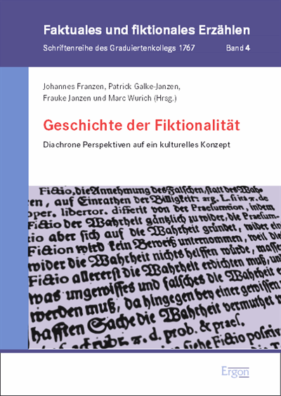Cover des Buchs: Geschichte der Fiktionalität