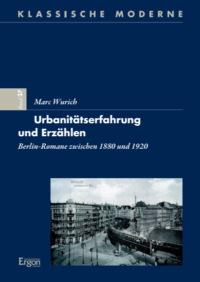Cover des Buchs: Urbanitätserfahrung und Erzählen