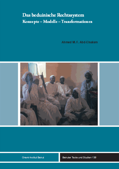 Cover des Buchs: Das beduinische Rechtssystem