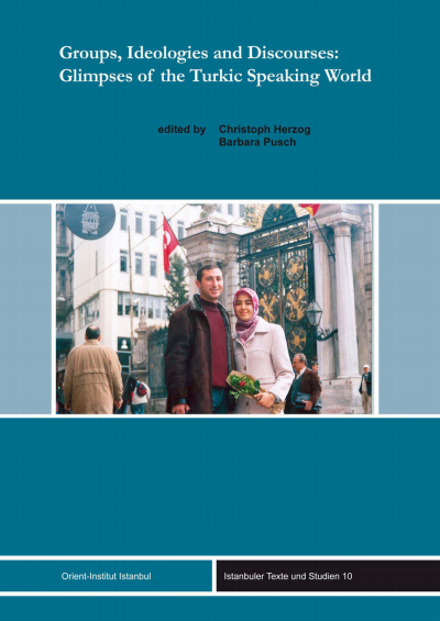 Cover of book: Groups, Ideologies and Discourses: Glimpses of the Turkic Speaking World