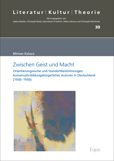 Cover of book: Zwischen Geist und Macht