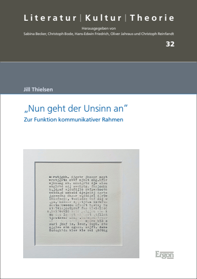 Cover of book: „Nun geht der Unsinn an“