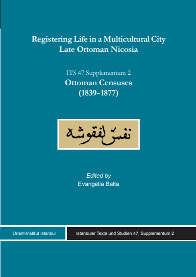 Cover of book: Registering Life in a Multicultural City. Late Ottoman Nicosia