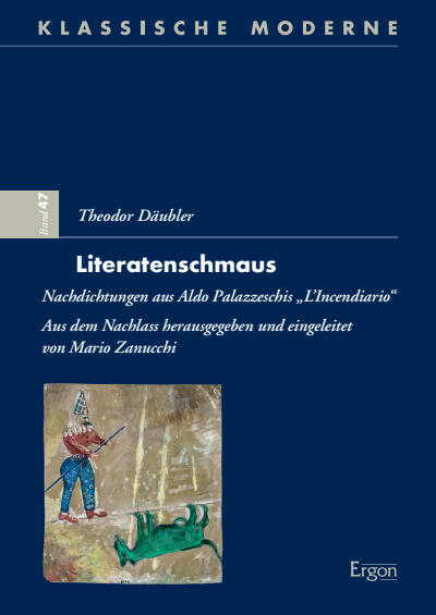Cover des Buchs: Theodor Däubler: Literatenschmaus