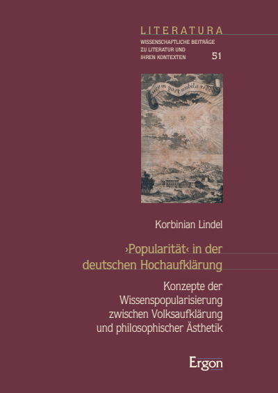 Cover des Buchs: ›Popularität‹ in der deutschen Hochaufklärung