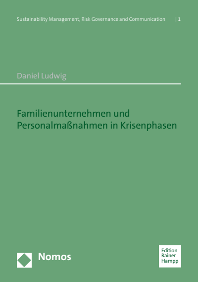 Cover of book: Familienunternehmen und Personalmaßnahmen in Krisenphasen