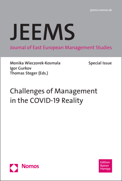 Cover des Buchs: Challenges of Management in the COVID-19 Reality
