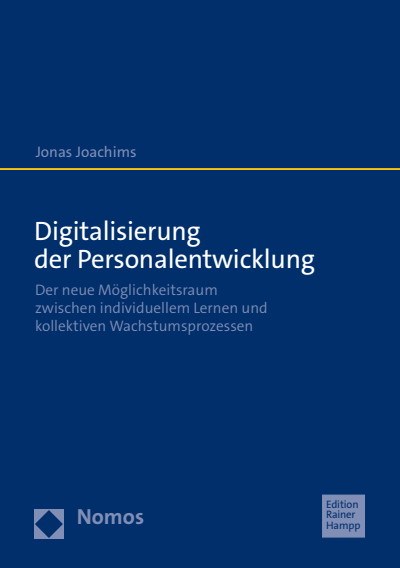 Cover des Buchs: Digitalisierung der Personalentwicklung