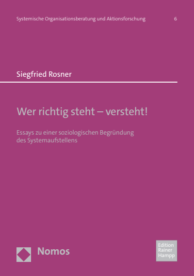 Cover of book: Wer richtig steht – versteht!