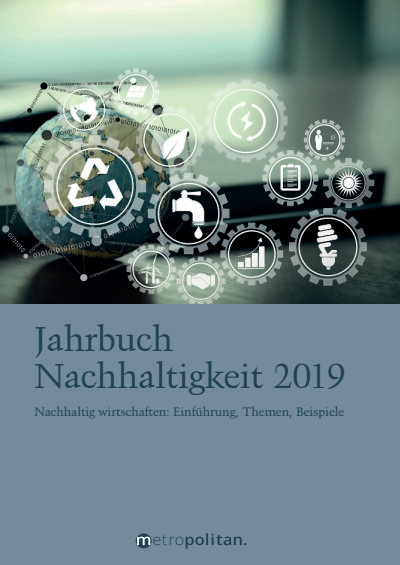 Cover des Buchs: Jahrbuch Nachhaltigkeit 2019