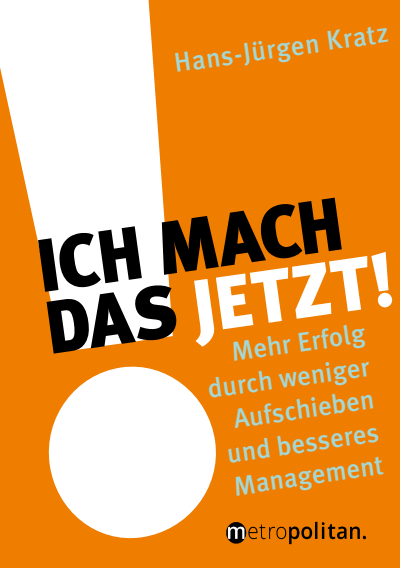 Cover of book: Ich mach das jetzt!