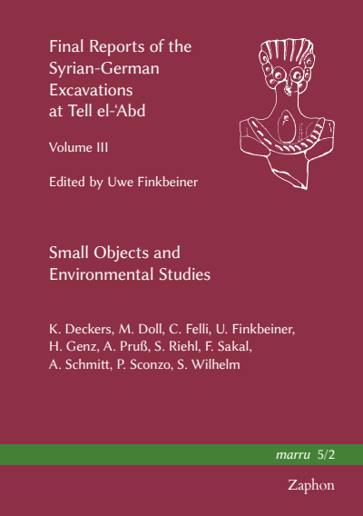 Cover of book: Final Reports of the Syrian-German Excavations at Tell el-ʻAbd, Volume III
