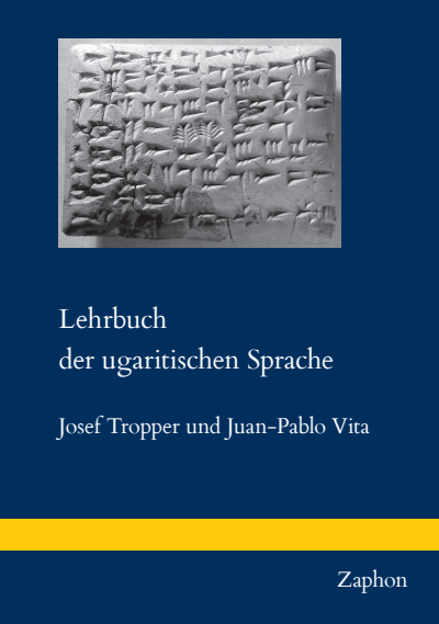 Cover of book: Lehrbuch der ugaritischen Sprache