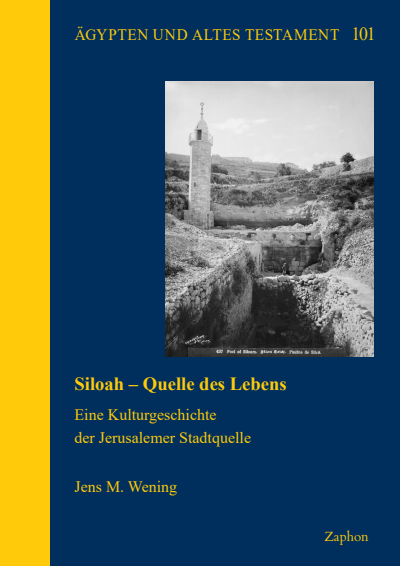 Cover of book: Siloah — Quelle des Lebens
