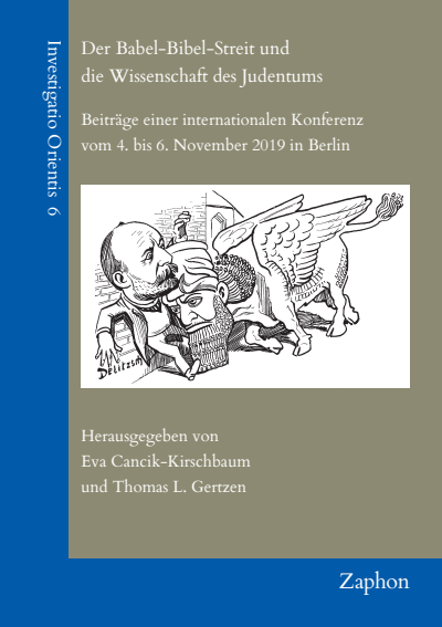 Cover of book: Der Babel-Bibel-Streit und die Wissenschaft des Judentums