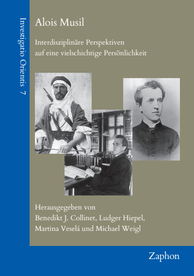 Cover of book: Alois Musil