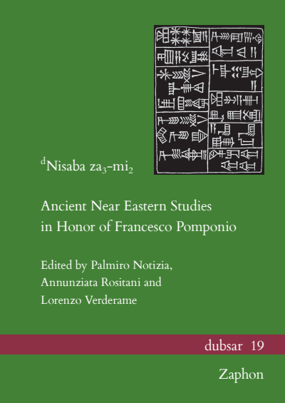 Cover of book: dNisaba za3-mi2