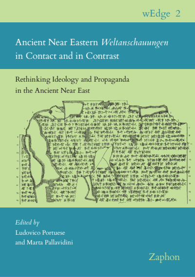 Cover of book: Ancient Near Eastern Weltanschauungen in Contact and in Contrast