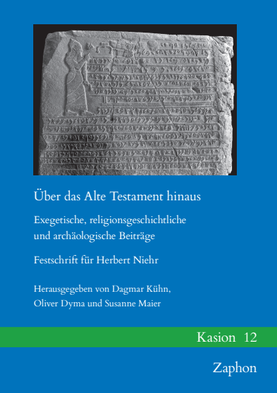 Cover of book: Über das Alte Testament hinaus