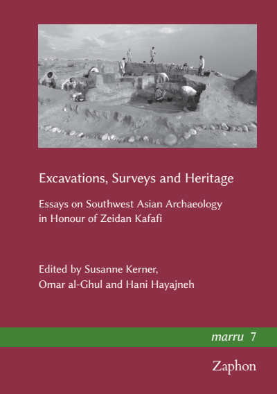 Cover of book: Excavations, Surveys and Heritage