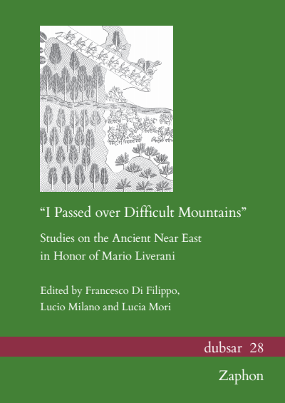Cover des Buchs: “I Passed over Difficult Mountains”