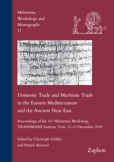 Cover of book: Domestic Trade and Maritime Trade in the Eastern Mediterranean and the Ancient Near East