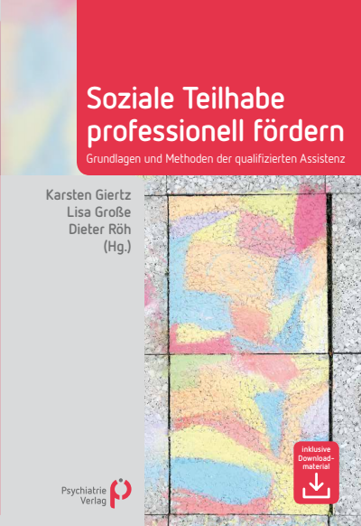 Cover of book: Soziale Teilhabe professionell fördern