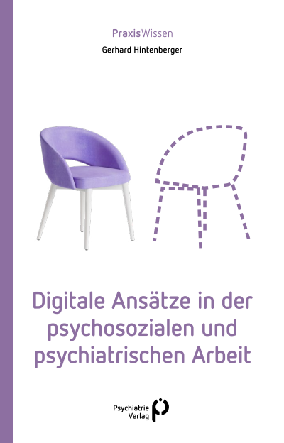 Cover des Buchs: Digitale Ansätze in der psychosozialen und psychiatrischen Arbeit