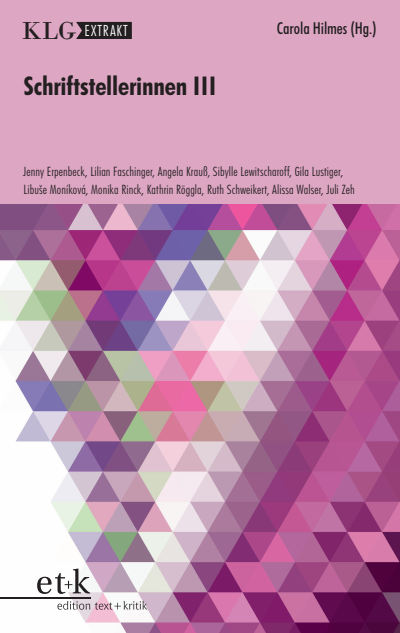 Cover des Buchs: Schriftstellerinnen III