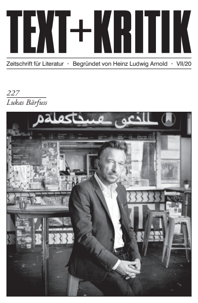 Cover des Buchs: Lukas Bärfuss