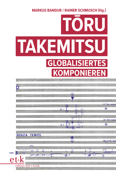 Cover of book: Toru Takemitsu