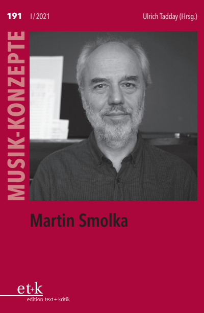 Cover of book: Martin Smolka