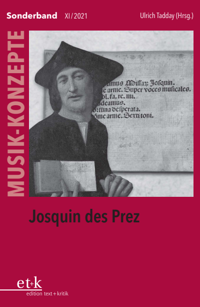 Cover of book: Josquin des Prez