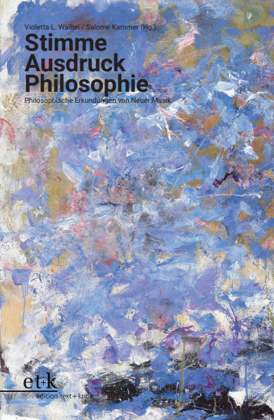 Cover des Buchs: Stimme Ausdruck Philosophie