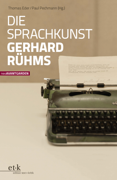 Cover des Buchs: Die Sprachkunst Gerhard Rühms