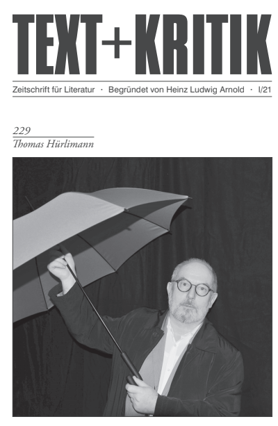 Cover des Buchs: Thomas Hürlimann