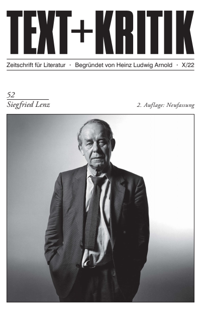 Cover des Buchs: Siegfried Lenz