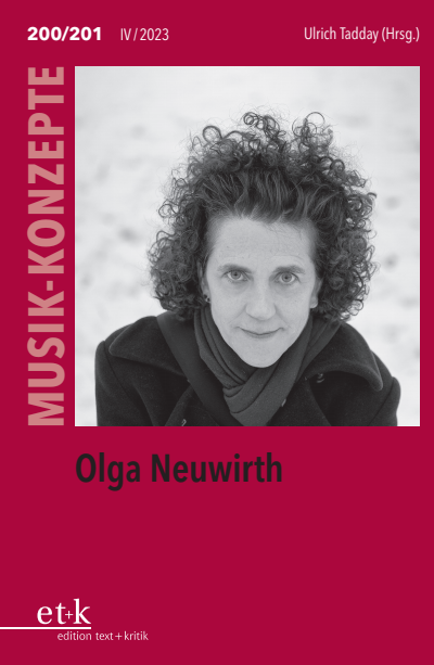 Cover des Buchs: Olga Neuwirth