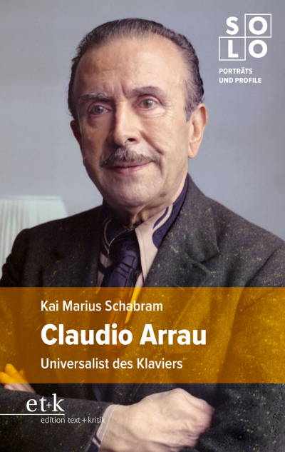 Cover of book: Claudio Arrau
