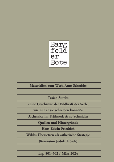 Cover des Buchs: Bargfelder Bote