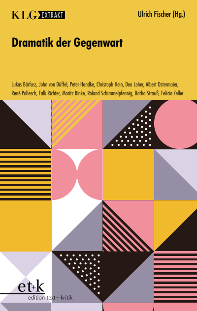 Cover des Buchs: Dramatik der Gegenwart